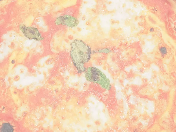Margherita Aka Tradycyjna Włoska Pizza Margarita Delikatny Soft Wyblakłe Sygnał — Zdjęcie stockowe
