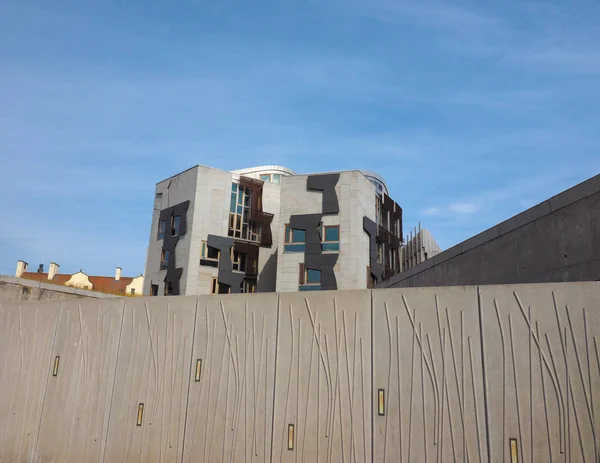 Edinburgh Circa June 2018 Scottish Parliament Aka Parlamaid Alba Gaelic — Stock Photo, Image