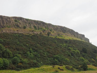 Arthur'un koltuk Holyrood Park Edinburgh, İngiltere