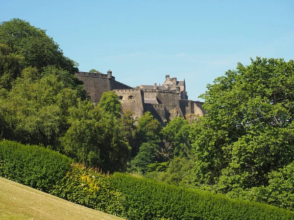 Эдинбургский Замок Скале Касл Эдинбурге Великобритания — стоковое фото