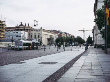BERLIN, GERMANY - CIRCA JUNE 2016: Unter den Linden boulevard