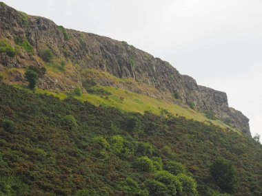 Arthur'un koltuk Holyrood Park Edinburgh, İngiltere