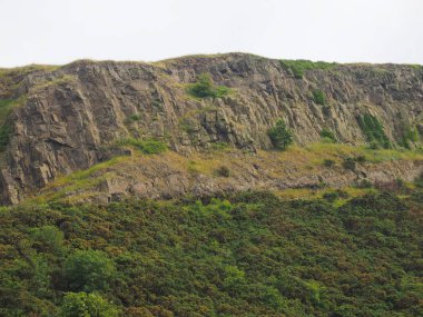 Arthur'un koltuk Holyrood Park Edinburgh, İngiltere