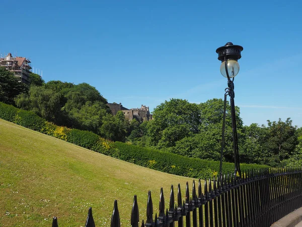 Kasteel Van Edinburgh Castle Rock Edinburgh Verenigd Koninkrijk — Stockfoto