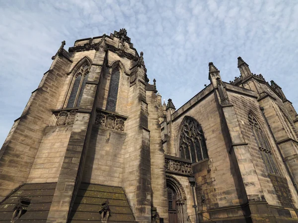 Giles Καθεδρικός Ναός Aka Υψηλής Kirk Του Εδιμβούργου Στο Εδιμβούργο — Φωτογραφία Αρχείου