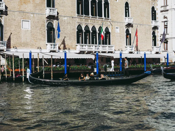 Venedig Italien Circa September 2016 Der Canal Grande Gemeint Ist — Stockfoto