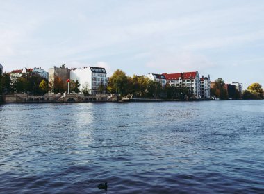 spree Nehri şehrin Berlin, Almanya