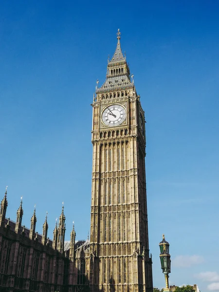 Big Ben Parlamento Binası Nda Nam Diğer Londra Daki Westminster — Stok fotoğraf