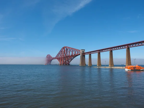 Forth Bridge Cantilever Railway Bridge Firth Forth Built 1882 Edinburgh — Stock Photo, Image