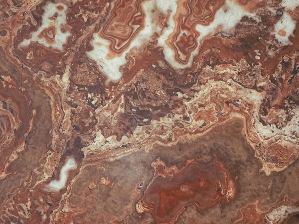 光沢のある赤い大理石のテクスチャ背景として役に立つ — ストック写真