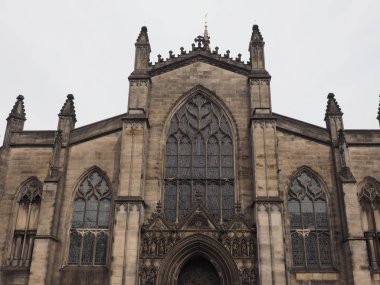 Edinburgh, İngiltere'de St Giles Cathedral Kilisesi (aka yüksek Kirk, Edinburgh)