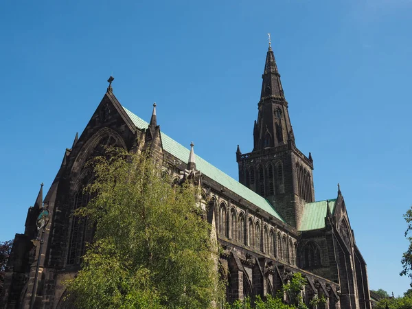 Kathedraal Van Glasgow Aka Hoge Kirk Kentigern Mungo Glasgow Verenigd — Stockfoto