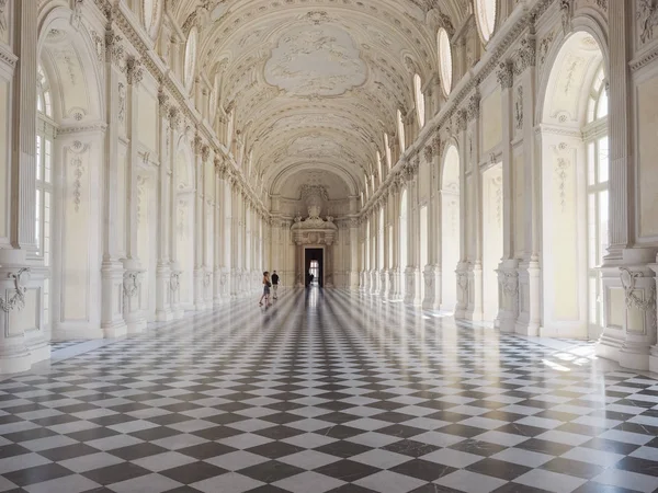 Venaria Italy Circa August 2018 Galleria Grande Aka Galleria Diana — стоковое фото