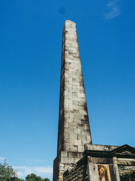 Edinburgh Circa June 2018 Political Martyrs Monument Old Calton Burial — Stock Photo, Image