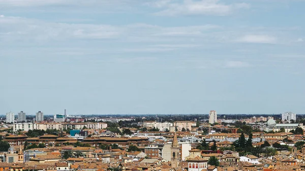 Luchtfoto Van Stad Van Worst Italië — Stockfoto