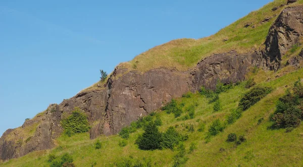 Arthur Seat Holyrood Park Edimburgo Reino Unido — Fotografia de Stock