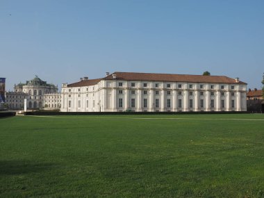 Nichelino, İtalya - Eylül 2018 yaklaşık: Palazzina di caccia di Stupinigi (anlam Stupinigi Av Köşkü) Kraliyet AV Köşkü