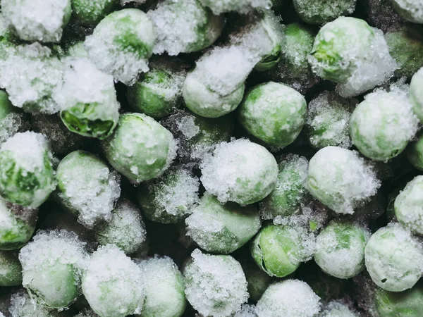 速冻豌豆 豌豆蒜 豆类蔬菜素食食品 — 图库照片