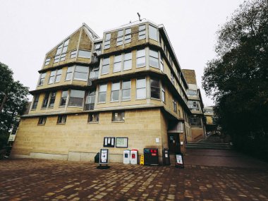 Bath, İngiltere - Eylül 2016 yaklaşık: Mimarlık ve İnşaat Mühendisliği, University of Bath Peter ve Alison Smithson mimarlar tarafından tasarlanmış