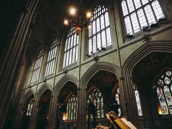 Bath Circa September 2016 Abbey Church Saint Peter Saint Paul — Stock Photo, Image