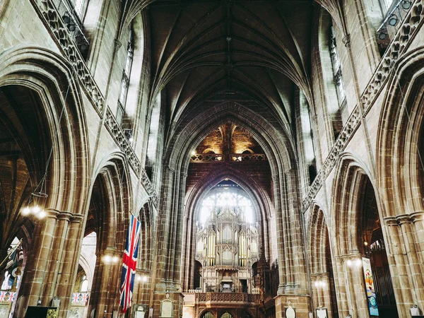 Chester Regno Unito Circa Giugno 2016 Chiesa Cattedrale Anglicana Chester — Foto Stock