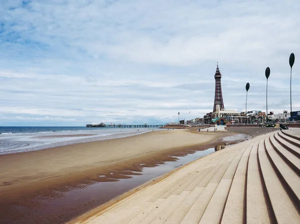 Blackpool Juni 2016 Blackpool Pleasure Beach Resort Amusepark Der Fylde — Stockfoto