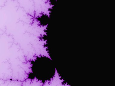 Mor Soyut Fraktal resimde arka plan olarak yararlı