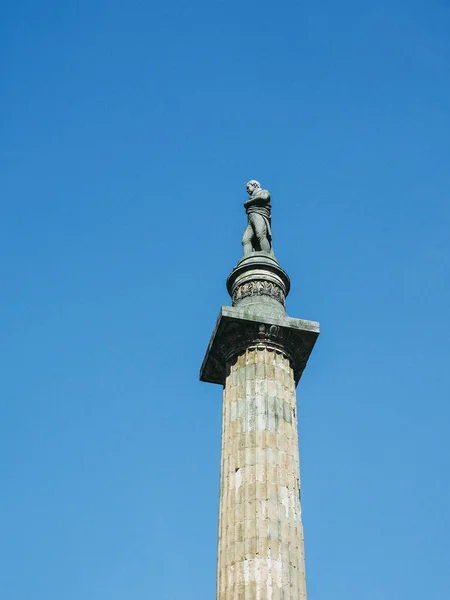 Glasgow Circa Giugno 2018 Colonna Sir Walter Scott George Square — Foto Stock