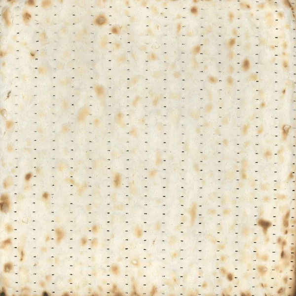 Matzah 犹太未发酵无酵面包烘焙食品作为背景有用 — 图库照片