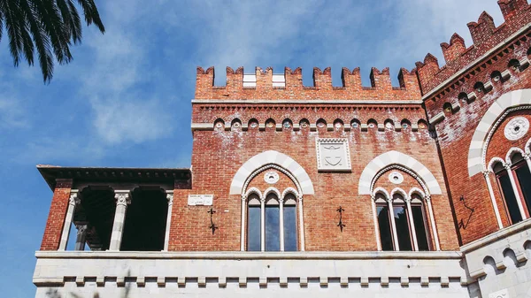 Женоа Италия Circa March 2014 Castello Alberti Castle — стоковое фото