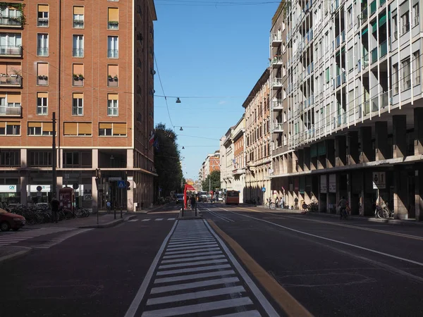 Bologna Talya Eylül 2018 Yaklaşık Marconi Sokak Eski Adıyla Roma — Stok fotoğraf