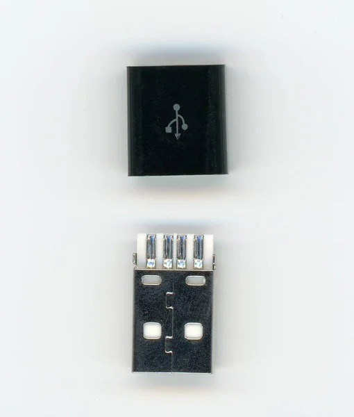 Usb Type Pin Plug — Stock Photo, Image