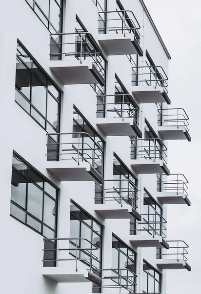 Dessau Німеччина Червня 2014 Року Bauhaus Навчальний Заклад Знакових Будівлі — стокове фото