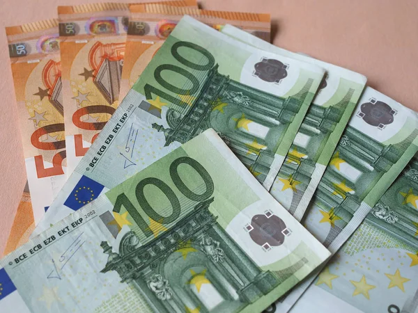 Avrupa Birliği Para Birimi Eur 100 Euro Banknotlar — Stok fotoğraf