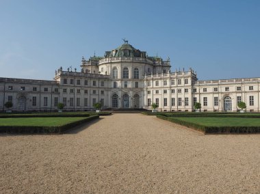 Palazzina di caccia di Stupinigi (Stupinigi 'nin Avlanma Evi) İtalya' nın Nichelino şehrinde kraliyet av kulübesi