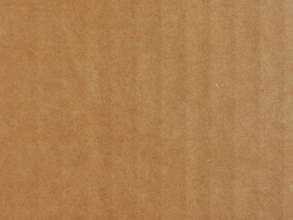 Superficie Cartone Ondulato Marrone Utile Come Sfondo Colore Pastello Morbido — Foto Stock