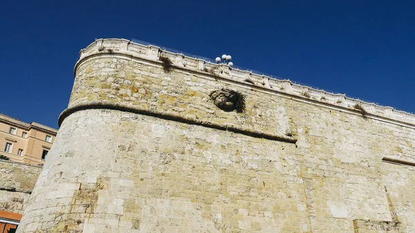 Opevnění Castello Čtvrtletí Aka Casteddu Susu Horní Hrad Sard Staré — Stock fotografie