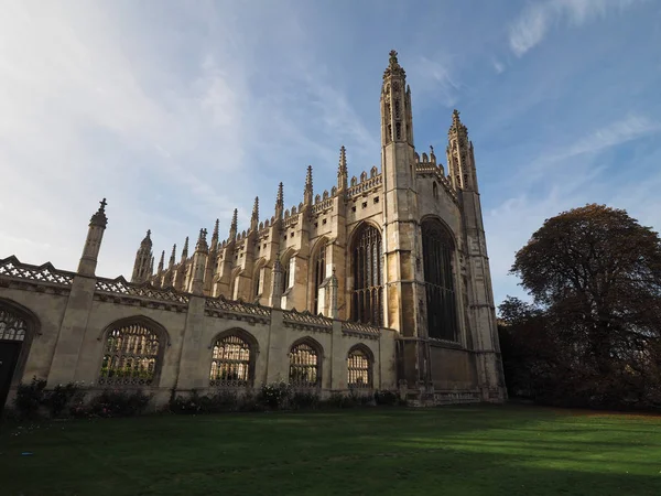 Cambridge Circa Oktober 2018 King College — Stockfoto