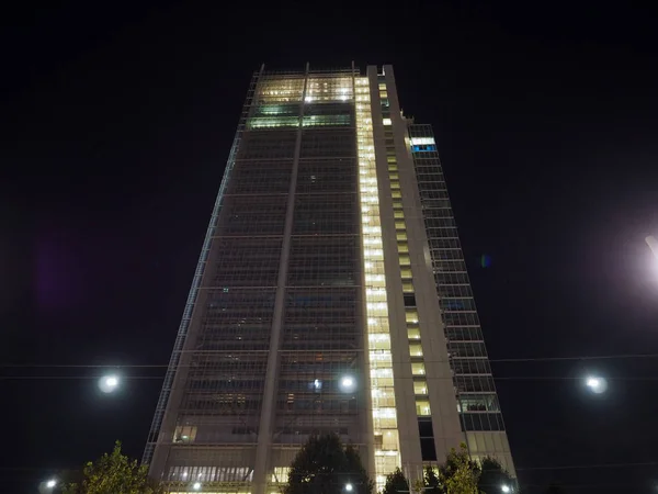 Torino Italia Circa Settembre 2018 Grattacielo Sede Intesa San Paolo — Foto Stock