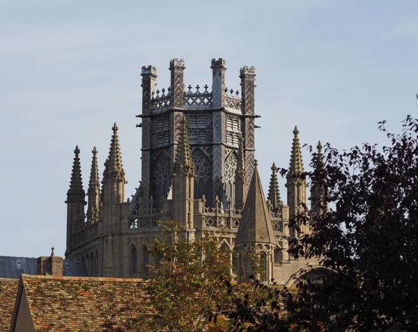 Ely Cathedral Πρώην Εκκλησία Του Αγίου Etheldreda Και Του Αγίου — Φωτογραφία Αρχείου