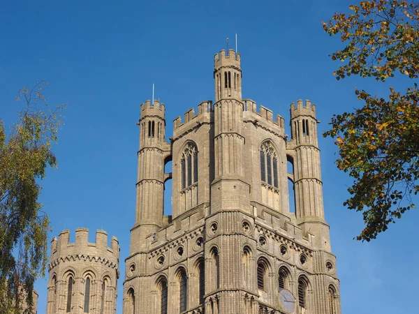 Ely Cathedral Formerly Church Etheldreda Peter Church Holy Undivided Trinity — Stock Photo, Image