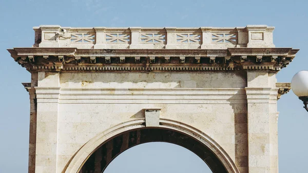 Bastione Saint Remy Fortificaciones Cagliari Italia —  Fotos de Stock