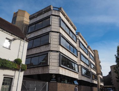 Cambridge, İngiltere - Ekim 2018 yaklaşık: Üniversite Merkezi