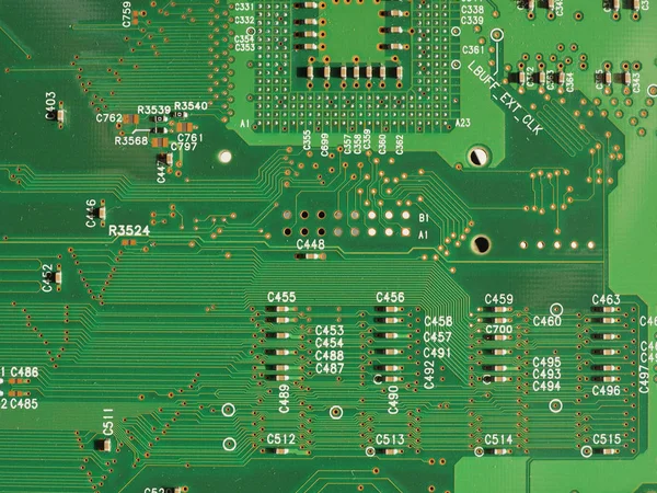 Detail Electronic Printed Circuit Board Pcb — Stock Photo, Image