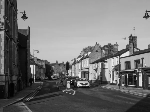 Ely Circa Octobre 2018 Vue Ville Noir Blanc — Photo