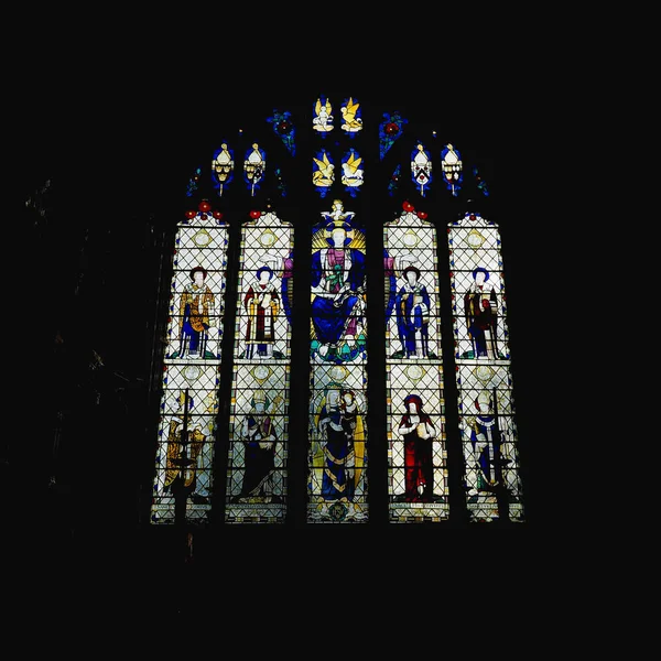 Ely, İngiltere - Ekim 2018 yaklaşık: Ely Katedrali (eski adıyla Kilisesi, St Etheldreda ve St Peter ve kilise kutsal ve bölünmemiş Trinity) iç