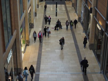 Cambridge, İngiltere - Ekim 2018 yaklaşık: Grand Arcade alışveriş merkezi