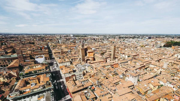Letecký Pohled Město Boloňa Itálie — Stock fotografie