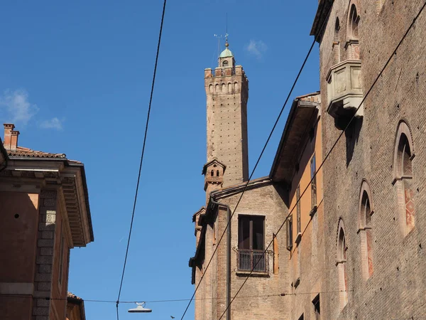 Pohled Starého Centra Města Bologna Itálie — Stock fotografie