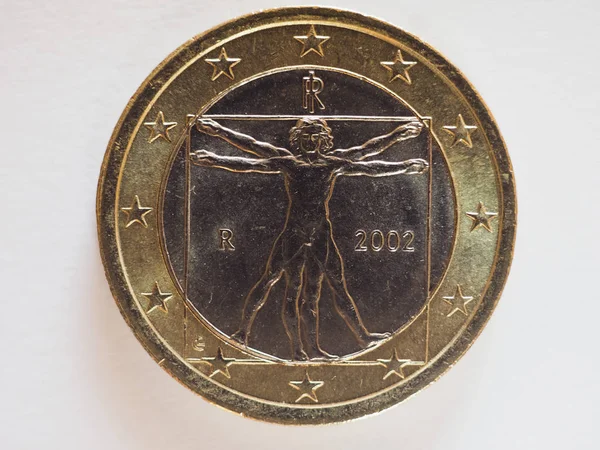 Κέρμα Ευρώ Ευρώ Νόμισμα Της Ευρωπαϊκής Ένωσης — Φωτογραφία Αρχείου
